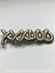 MaxSold Auction: Sterling Silver XOXO Pin / Brooch 3" Width 8.36g - Esquimalt (British Columbia, Canada) PARTNER MANAGED Estate Sale Online Auction - Lampson Street