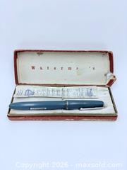 MaxSold Auction: Vintage Waterman's Pen in Case - Esquimalt (British Columbia, Canada) PARTNER MANAGED Estate Sale Online Auction - Lampson Street