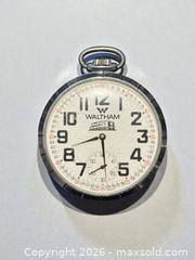 MaxSold Auction: Waltham 17 Jewel Incabloc Pocket Watch - Esquimalt (British Columbia, Canada) PARTNER MANAGED Estate Sale Online Auction - Lampson Street