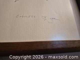 MaxSold Auction: Geese Family Painting by Eddy Cobiness 1978 19/100 - Toronto (Ontario, Canada) PARTNER MANAGED Reseller Online Auction - Mcadam Avenue