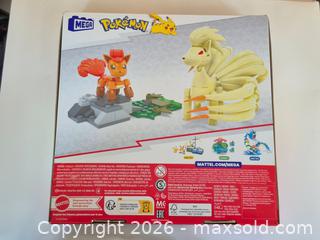 MaxSold Auction: MEGA Construx Pokémon Vulpix Evolution Set  Buildable Figures (HTH79) New Unopened - Toronto (Ontario, Canada) PARTNER MANAGED Reseller Online Auction - Mcadam Avenue