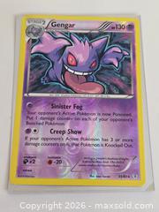 MaxSold Auction: Pokemon Generations Gengar Reverse Holo 35/83 NM  - Toronto (Ontario, Canada) PARTNER MANAGED Reseller Online Auction - Mcadam Avenue