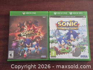 MaxSold Auction: Sonic Forces Xbox One and Sonic Generations Working - Toronto (Ontario, Canada) PARTNER MANAGED Reseller Online Auction - Mcadam Avenue