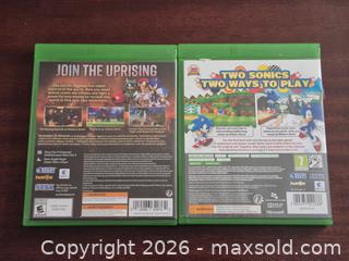 MaxSold Auction: Sonic Forces Xbox One and Sonic Generations Working - Toronto (Ontario, Canada) PARTNER MANAGED Reseller Online Auction - Mcadam Avenue