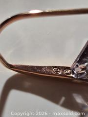 MaxSold Auction: Swarovski Light Pink Gold Drop Earrings  - Toronto (Ontario, Canada) PARTNER MANAGED Reseller Online Auction - Mcadam Avenue