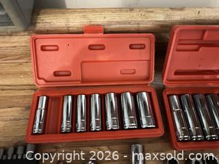 MaxSold Auction: Assorted Chrome Plated Socket Set with Ratchets & Case - Raleigh (North Carolina, USA) PARTNER MANAGED Downsizing Online Auction -  Tipping Circle