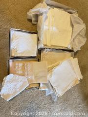 MaxSold Auction: Assorted Vintage White & Ivory Linens - Embroidery & Lace - Raleigh (North Carolina, USA) PARTNER MANAGED Downsizing Online Auction -  Tipping Circle