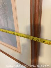 MaxSold Auction: Framed Portrait Chair Interior Print in Wood-Look Frame - Raleigh (North Carolina, USA) PARTNER MANAGED Downsizing Online Auction -  Tipping Circle