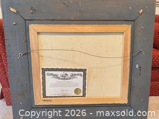 MaxSold Auction: Framed Signed Oil Painting of Harbor with Waterfront Buildings - Raleigh (North Carolina, USA) SELLER MANAGED Downsizing Online Auction -  Tipping Circle