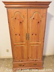 MaxSold Auction: Lane Solid Wood Cedar-Lined Armoire / Wardrobe - Raleigh (North Carolina, USA) PARTNER MANAGED Downsizing Online Auction -  Tipping Circle