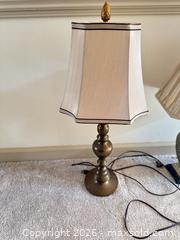 MaxSold Auction: Pair of Brass Metal Table Lamps - Raleigh (North Carolina, USA) PARTNER MANAGED Downsizing Online Auction -  Tipping Circle