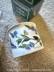 MaxSold Auction: Portmeirion Veronica Plant Pot & Yankee Candle Vanilla Lime Diffuser - Raleigh (North Carolina, USA) PARTNER MANAGED Downsizing Online Auction -  Tipping Circle