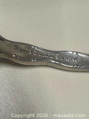 MaxSold Auction: Reed & Barton Sterling Silver Flatware Lot, Ornate Scalloped Handles 24-piece set  - Raleigh (North Carolina, USA) SELLER MANAGED Downsizing Online Auction -  Tipping Circle