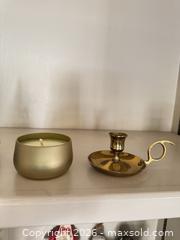 MaxSold Auction: Set of 4 Brass/Gold-Tone Small item lot - Raleigh (North Carolina, USA) PARTNER MANAGED Downsizing Online Auction -  Tipping Circle