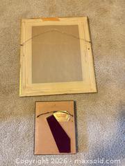 MaxSold Auction: Two Framed Pieces: Cross-Stitch Sampler & Embossed Rabbit - Raleigh (North Carolina, USA) PARTNER MANAGED Downsizing Online Auction -  Tipping Circle