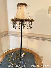 MaxSold Auction: Vintage Bohemian Beaded Fringe Table Lamp - Raleigh (North Carolina, USA) PARTNER MANAGED Downsizing Online Auction -  Tipping Circle