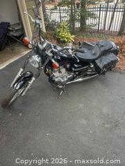 MaxSold Auction: 2005 Honda Rebel Black Motorcycle, parts only VIN JH2MC13025K100338 - Raleigh (North Carolina, USA) PARTNER MANAGED Downsizing Online Auction -  Tipping Circle