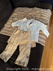 MaxSold Auction: Burberry Baby outfit set! This set includes a shirts and pants in the classic Burberry - Toronto (Ontario, Canada) SELLER MANAGED Reseller Online Auction - Kempsell Crescent