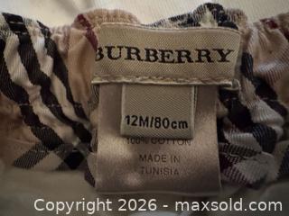 MaxSold Auction: Burberry Baby outfit set! This set includes a shirts and pants in the classic Burberry - Toronto (Ontario, Canada) SELLER MANAGED Reseller Online Auction - Kempsell Crescent