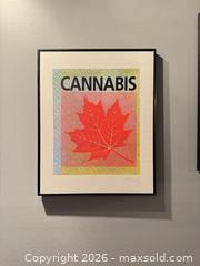 MaxSold Auction: Signed Framed Silkscreen Print by Jet - Toronto (Ontario, Canada) SELLER MANAGED Reseller Online Auction - Kempsell Crescent