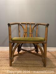 MaxSold Auction: Vintage Bamboo accent side chair - Toronto (Ontario, Canada) SELLER MANAGED Reseller Online Auction - Kempsell Crescent