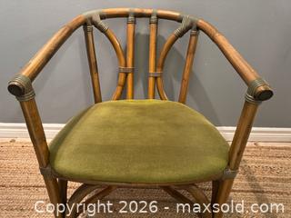 MaxSold Auction: Vintage Bamboo accent side chair - Toronto (Ontario, Canada) SELLER MANAGED Reseller Online Auction - Kempsell Crescent