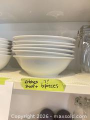 MaxSold Auction: 12 White Bowls  - Grimsby (Ontario, Canada) PARTNER MANAGED Downsizing Online Auction - Dorchester Drive              