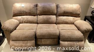 MaxSold Auction: Ashley Power Reclining Sofa 3 seater - Grimsby (Ontario, Canada) PARTNER MANAGED Downsizing Online Auction - Dorchester Drive              