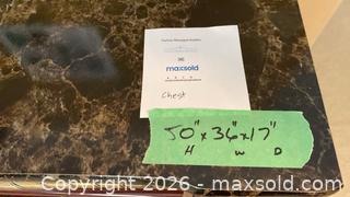 MaxSold Auction: Ashley Signature Design Gabriela 5 Drawer Dresser  - Grimsby (Ontario, Canada) PARTNER MANAGED Downsizing Online Auction - Dorchester Drive              