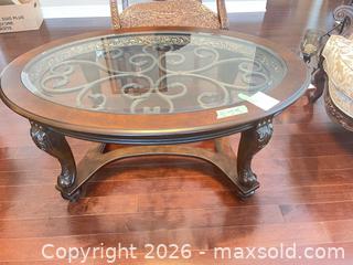 MaxSold Auction: Ashley Signature Design Norcastle Coffee Table  - Grimsby (Ontario, Canada) PARTNER MANAGED Downsizing Online Auction - Dorchester Drive              