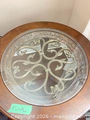 MaxSold Auction: Ashley Signature Design Norcastle Round Side Table  - Grimsby (Ontario, Canada) PARTNER MANAGED Downsizing Online Auction - Dorchester Drive              