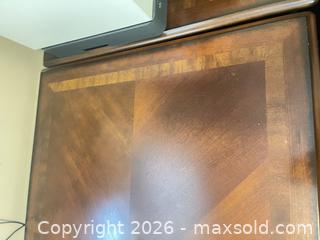 MaxSold Auction: Ashley Wooden Desk and Matching Table - Grimsby (Ontario, Canada) PARTNER MANAGED Downsizing Online Auction - Dorchester Drive              