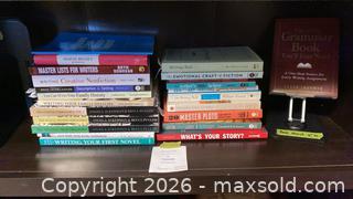 MaxSold Auction: Assorted Book for Writing a Book - Grimsby (Ontario, Canada) PARTNER MANAGED Downsizing Online Auction - Dorchester Drive              