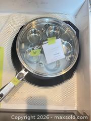 MaxSold Auction: Egg Poacher and Cast Iron Pan  - Grimsby (Ontario, Canada) PARTNER MANAGED Downsizing Online Auction - Dorchester Drive              