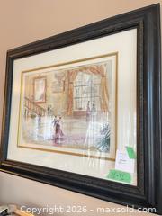 MaxSold Auction: Eva Nikulin Framed Original Watercolour  - Grimsby (Ontario, Canada) PARTNER MANAGED Downsizing Online Auction - Dorchester Drive              