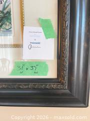 MaxSold Auction: Eva Nikulin Framed Original Watercolour  - Grimsby (Ontario, Canada) PARTNER MANAGED Downsizing Online Auction - Dorchester Drive              