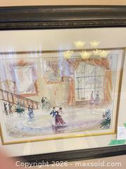 MaxSold Auction: Eva Nikulin Framed Original Watercolour  - Grimsby (Ontario, Canada) PARTNER MANAGED Downsizing Online Auction - Dorchester Drive              