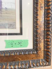 MaxSold Auction: Eva Nikulin Original Framed Watercolour Untitled  - Grimsby (Ontario, Canada) PARTNER MANAGED Downsizing Online Auction - Dorchester Drive              