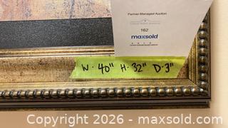 MaxSold Auction: Framed Wall hanging - Grimsby (Ontario, Canada) PARTNER MANAGED Downsizing Online Auction - Dorchester Drive              