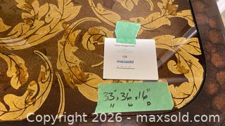 MaxSold Auction: Glass top table - Grimsby (Ontario, Canada) PARTNER MANAGED Downsizing Online Auction - Dorchester Drive              