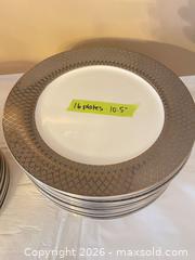 MaxSold Auction: Gluckstein Home 80 pc Dinnerware  - Grimsby (Ontario, Canada) PARTNER MANAGED Downsizing Online Auction - Dorchester Drive              