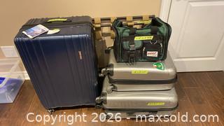 MaxSold Auction: Luggage and rack - Grimsby (Ontario, Canada) PARTNER MANAGED Downsizing Online Auction - Dorchester Drive              