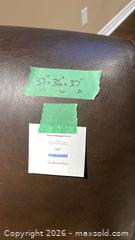 MaxSold Auction: PU Leather Recliner - Grimsby (Ontario, Canada) PARTNER MANAGED Downsizing Online Auction - Dorchester Drive              