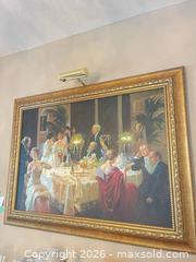 MaxSold Auction: Replica Painting Dinner Scene - Grimsby (Ontario, Canada) PARTNER MANAGED Downsizing Online Auction - Dorchester Drive              