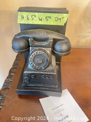 MaxSold Auction: Telephone Bookends  - Grimsby (Ontario, Canada) PARTNER MANAGED Downsizing Online Auction - Dorchester Drive              