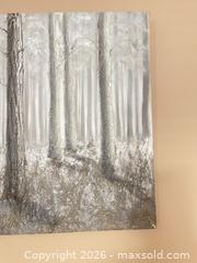 MaxSold Auction: Textured Canvas Art Forest - Grimsby (Ontario, Canada) PARTNER MANAGED Downsizing Online Auction - Dorchester Drive              