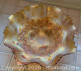 MaxSold Auction: 2 Fenton Marigold Carnival Glass Bowls - Oak Bay (British Columbia, Canada) SELLER MANAGED Estate Sale Online Auction - Esplanade