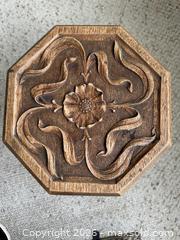 MaxSold Auction: Carved Wooden Stool - Oak Bay (British Columbia, Canada) SELLER MANAGED Estate Sale Online Auction - Esplanade