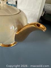 MaxSold Auction: Ellgreave Pottery Iridescent Ivory & Gold Teapot - Oak Bay (British Columbia, Canada) SELLER MANAGED Estate Sale Online Auction - Esplanade