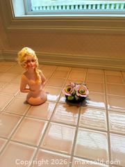 MaxSold Auction: German Chalkware Half Doll & China Floral Boquet - Oak Bay (British Columbia, Canada) SELLER MANAGED Estate Sale Online Auction - Esplanade